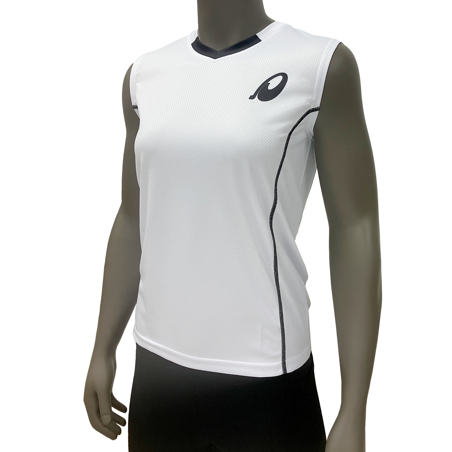 Sleeveless V-neck Shirt