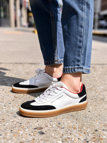 Premium Urban Performance Sneaker White/Black trim