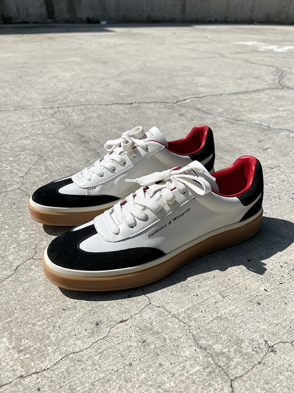 Premium Urban Performance Sneaker White/Black trim