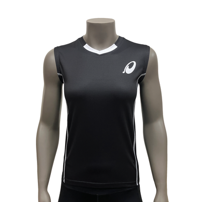 Sleeveless V-neck Shirt