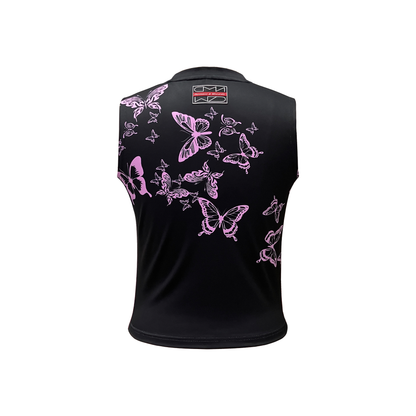Butterfly Vista Sleeveless Performance Top